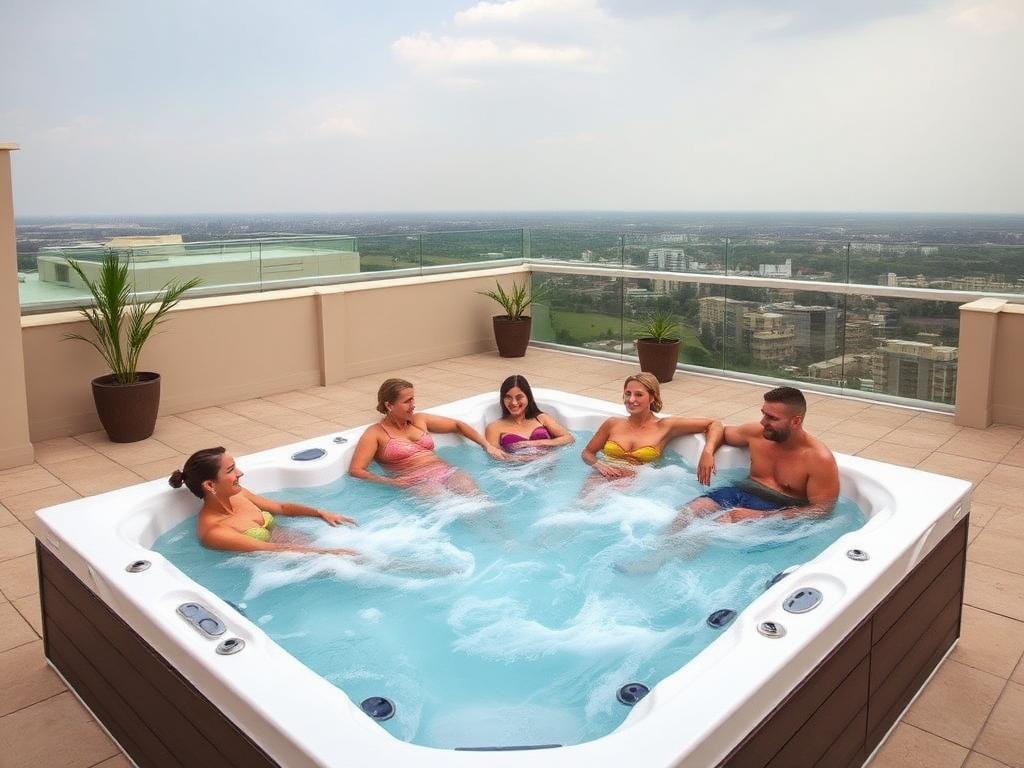 Reims hot tub